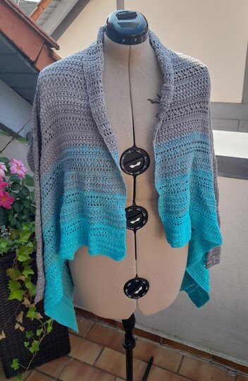 Häkelanleitung - Zipfeljacke "Isabel"