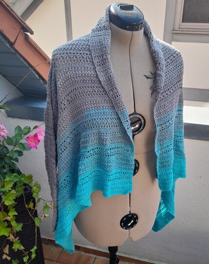 Häkelanleitung - Zipfeljacke "Isabel"