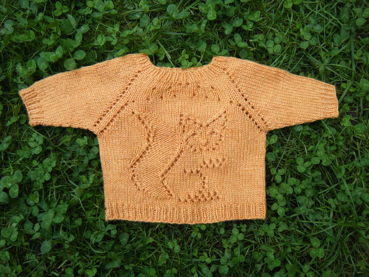 Strickanleitung Kinderpulli "Wundernase" RVO