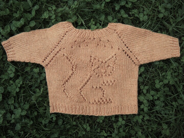 Strickanleitung Kinderpulli "Wundernase" RVO