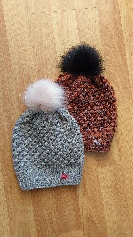 Knitting pattern Beanie Snowflakes - Image 4