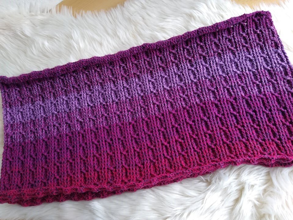 Häkelanleitung für den Loop "crossed over" - Bild 3