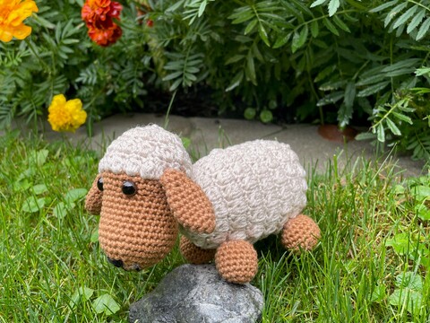 Häkelanleitung Schaf