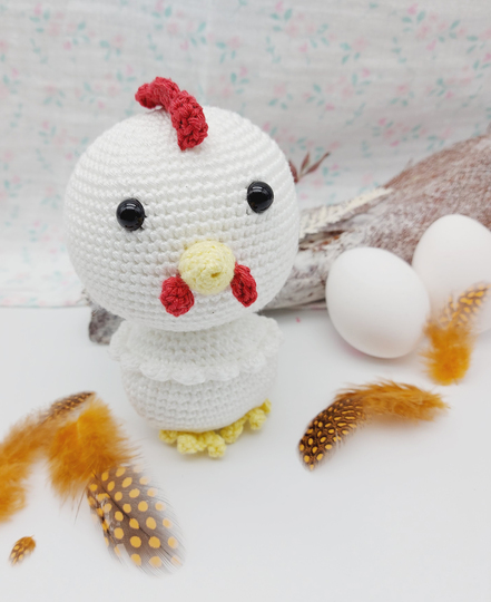 Huhn - Häkelanleitung