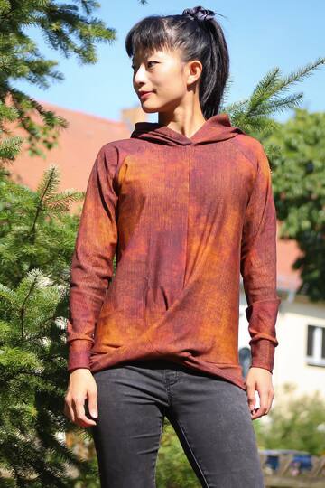 Schnittmuster Pullover/Hoodie mit Twist am Saum Damen Gr. 32 - 62