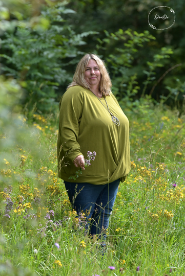 Schnittmuster Pullover/Hoodie mit Twist am Saum Damen Gr. 32 - 62