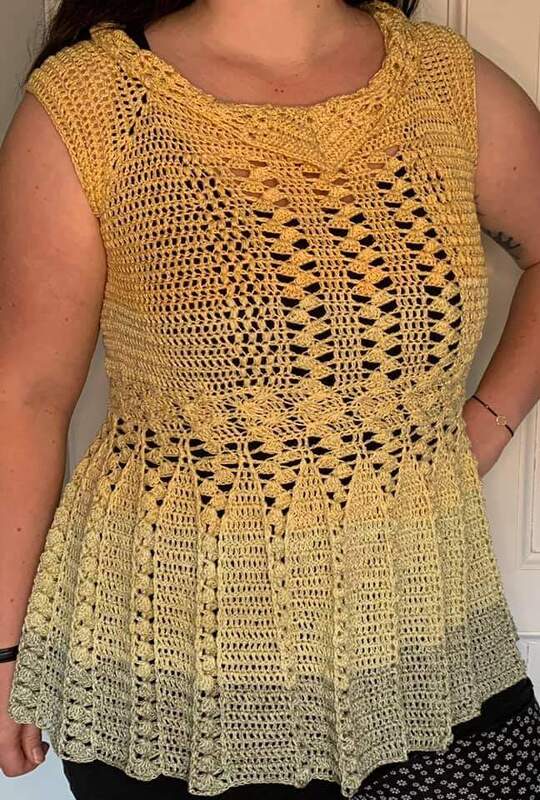 Tunika Celebration - AnJuInMaMe -Kleid/Tunika häkeln im RVO - Bild 6