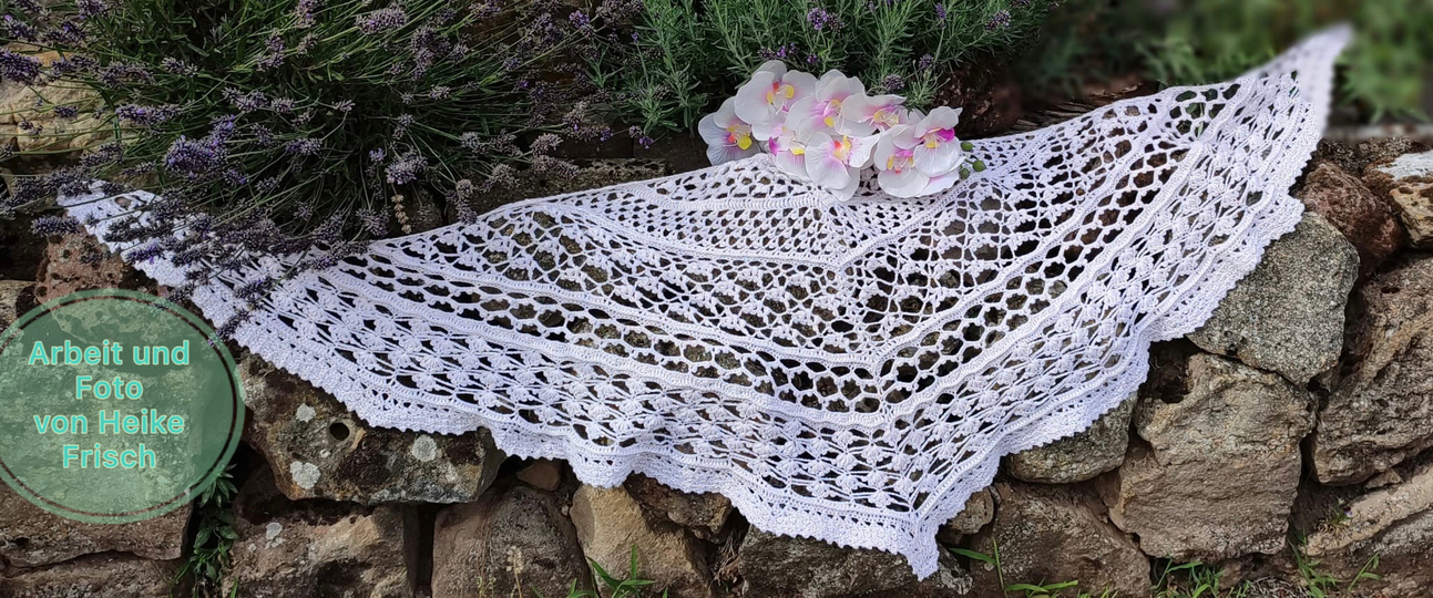 Anleitung Oriental Atmosphere - Dreieckstuch