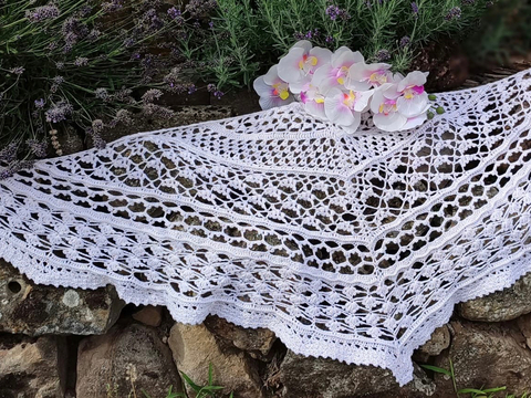 Anleitung Oriental Atmosphere - Dreieckstuch