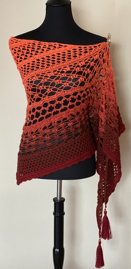 Anleitung Oriental Atmosphere - Dreieckstuch