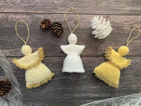 Häkelanleitung Weihnachts-Engel