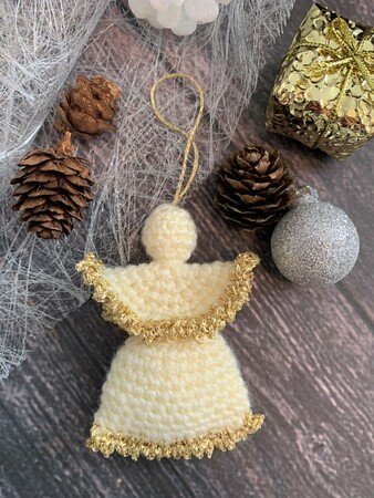 Crochet pattern little angel