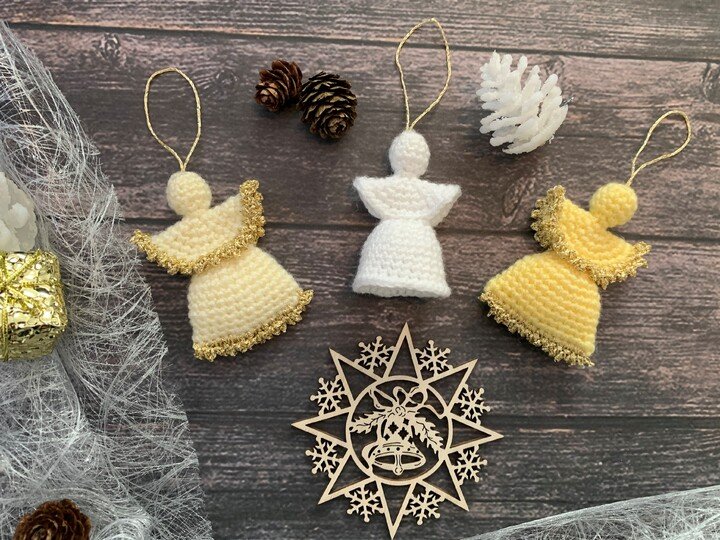 Häkelanleitung Weihnachts-Engel