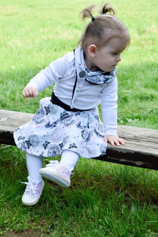 Musselin Kinder Rock mit Schnittmuster nähen Anleitung E-Book - Bild 2