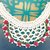 Collier mit Blumen