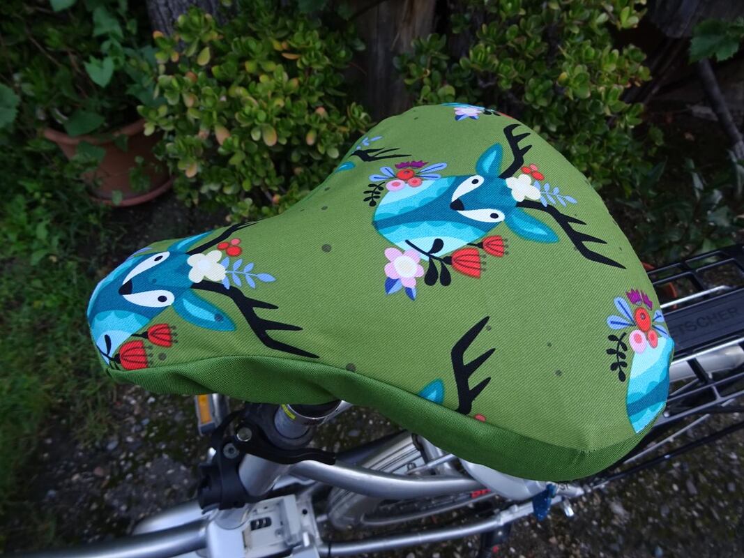 E-Book Sattelbezug in 4 Größen mit Schnittmuster nähen