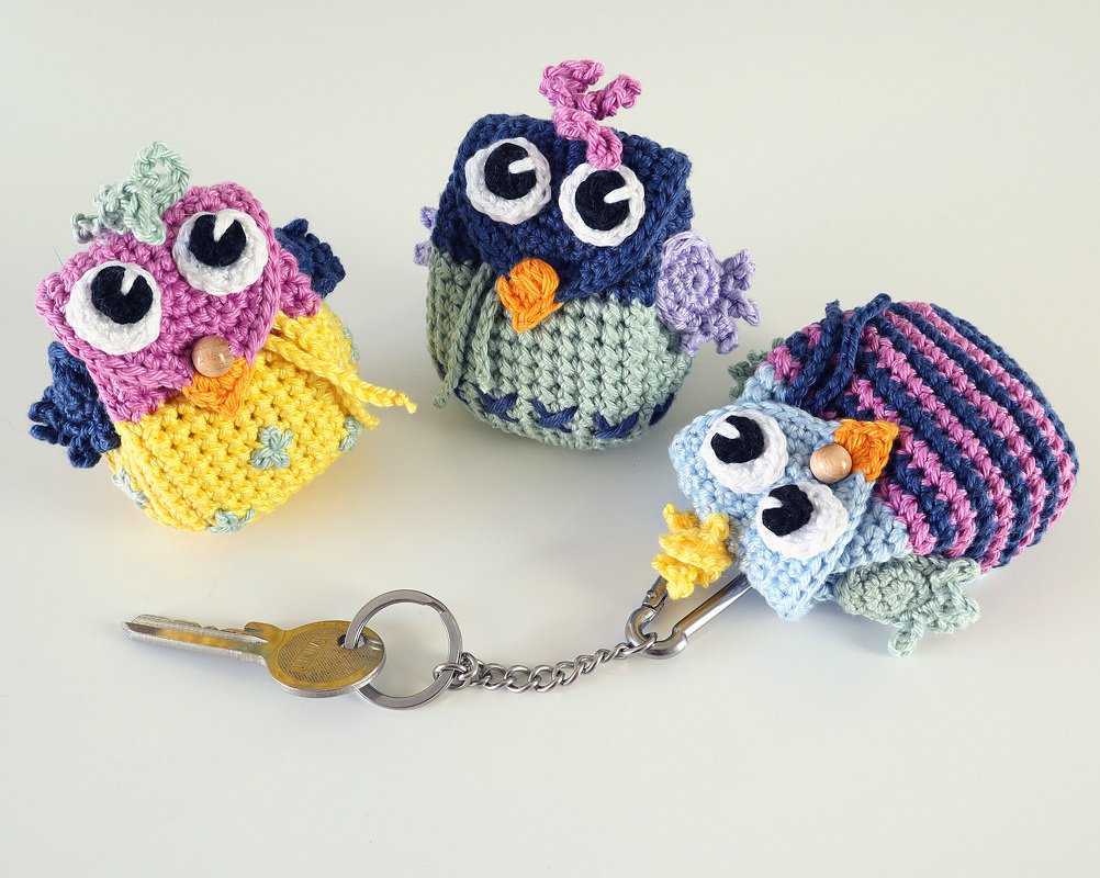 Kleiner Rucksack "Birdy" - Schlüsselanhänger, Puppen Accessoire