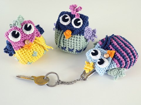 Crochet Pattern Small Backpack "Birdy" - Keychain, Gift Pouch, Doll Back