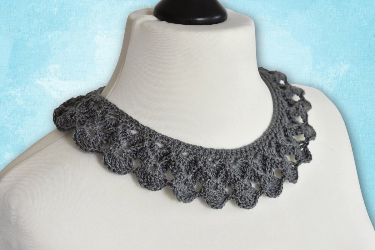 Kragen SYDNEY- Anleitung für ein schnelles Häkelprojekt