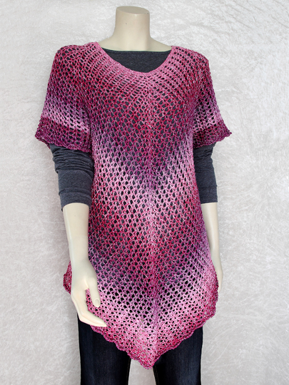 Crochet pattern tunic // shirt Arioso