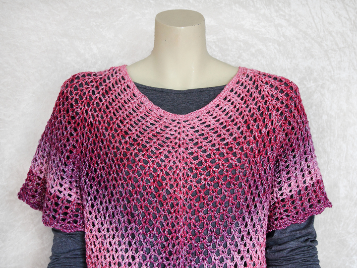 Crochet pattern tunic // shirt Arioso