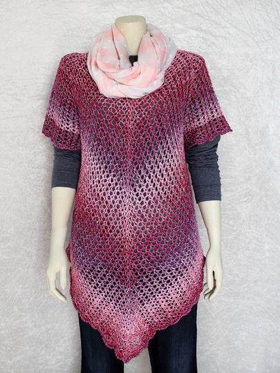 Crochet pattern tunic // shirt Arioso