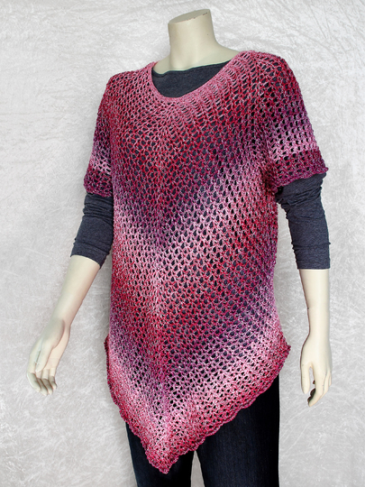 Crochet pattern tunic // shirt Arioso