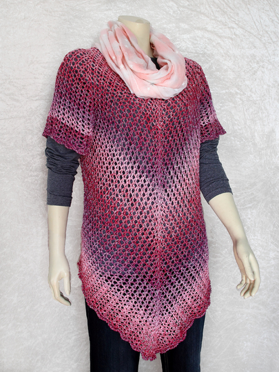 Crochet pattern tunic // shirt Arioso