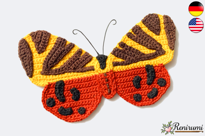 Crochet Pattern Butterfly