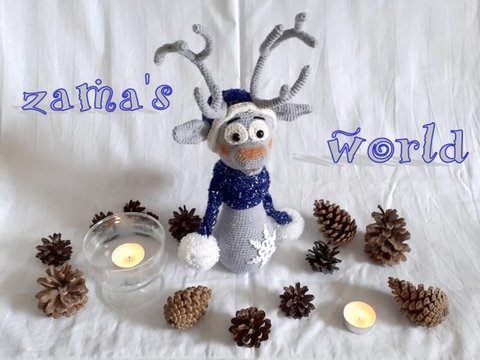 Häkelanleitung Winter-Ren