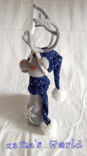 Häkelanleitung Winter-Ren