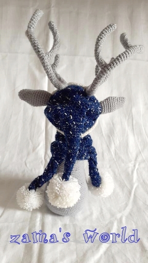 Häkelanleitung Winter-Ren