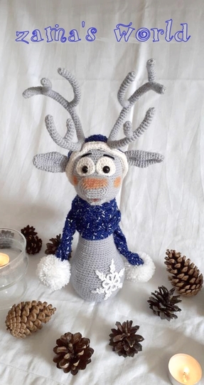 Häkelanleitung Winter-Ren