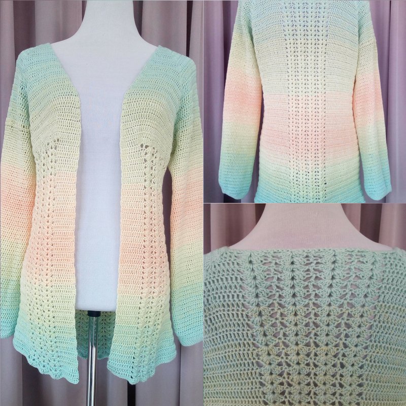 Häkelanleitung Weste Berna RVO - Bild 3