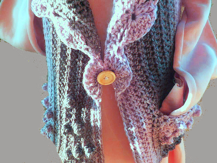 Weste Bobbelchen - Häkelanleitung - auch für Anfänger