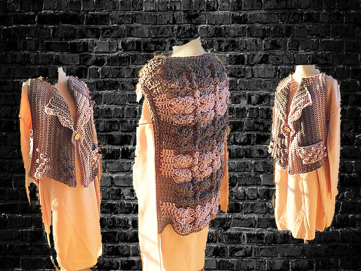 Weste Bobbelchen - Häkelanleitung - auch für Anfänger