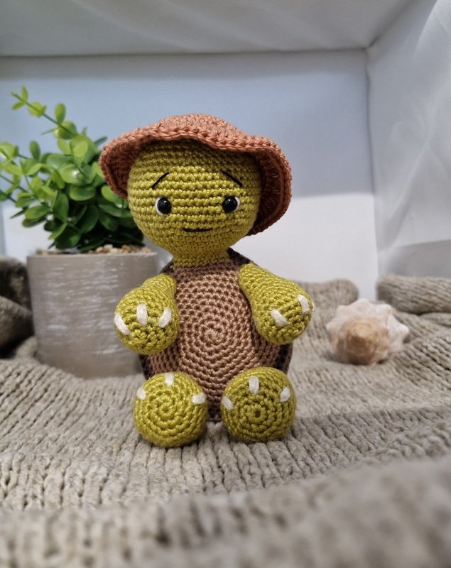 PDF Häkelanleitung Amigurumi Schildkröte Nina - Bild 2
