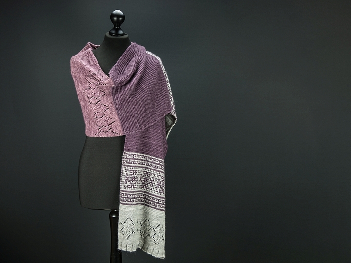 Mrs. Gaskell Wrap Knitting Pattern