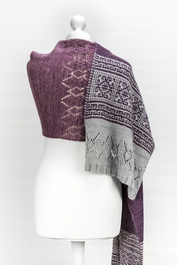 Stola Mrs. Gaskell, Strickanleitung