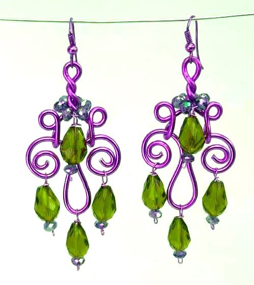 prachtvolle Ohrringe "ROYAL"