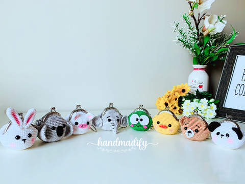 8 in 1 - Pattern Animals Coin Purse