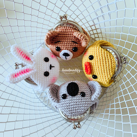 Crochet animal store purse pattern free
