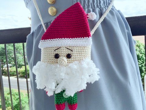 Pattern Santa Claus Bag