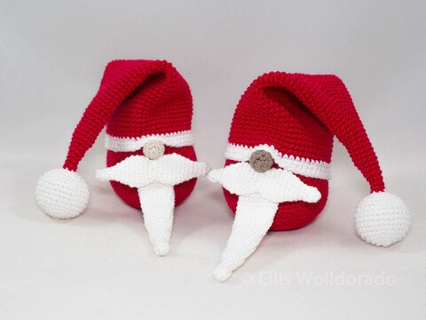 Nikolauswichtel, Häkelanleitung