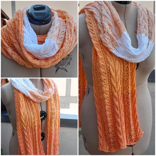 Strickanleitung - Schal "Little Sunshine"