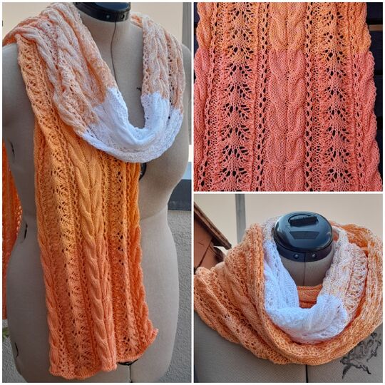 Strickanleitung - Schal "Little Sunshine"