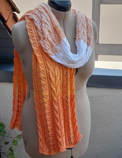 Strickanleitung - Schal "Little Sunshine"