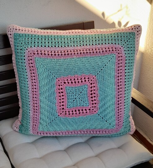 Anleitung Häkelkissen "Daydreamer"