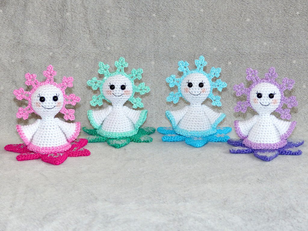 Crochet Pattern little snowflake