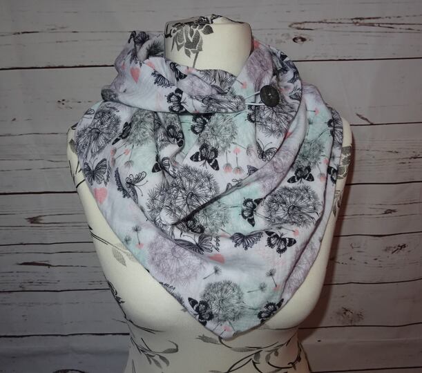 Set Rock und Dreieckstuch nähen aus Musselin Sparset